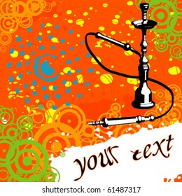Abstract  shisha vector