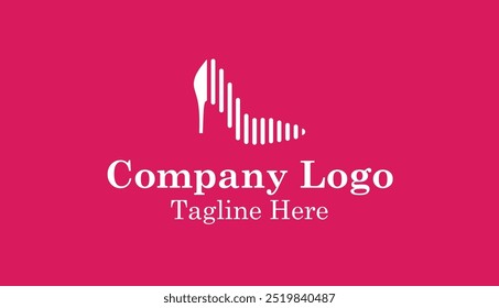 Abstract Shoe Store Logo Design