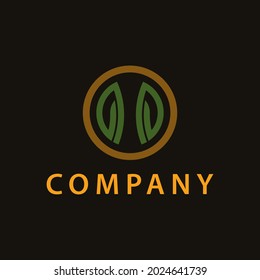 Abstract Shoots Logo design vector illustration