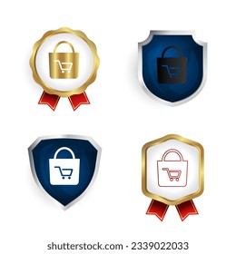 Abstract Shop Badge and Label Collection, can be used for business designs, presentation designs or any suitable designs.