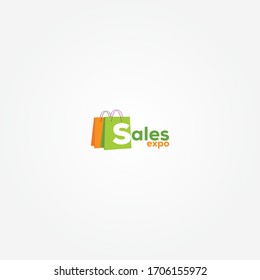 Logo de la tienda abstracta, concepto de diseño, emblema, icono,