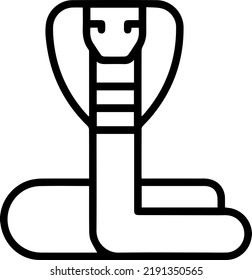 Abstract sign anaconda premium icon, south America Anaconda snake symbol, Snake cobra or anaconda silhouette vector icon. Long snake creeping, Reptiles decorative icons of venomous snake creatures.
