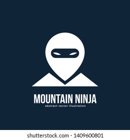Abstract Sign of Mountain Ninja
