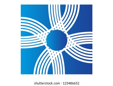 Abstract Sign template