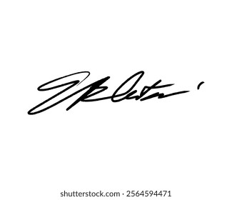 Abstract signature ideas starting with the first letter E. Vector with transparent background or alpha channel.