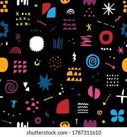 
abstract  signs  - seamless graphic pattern , design element