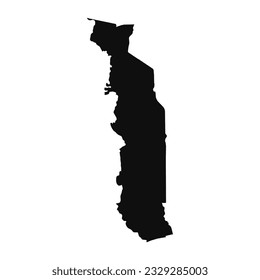 Resumen El Mapa Sencillo de Silhouette Togo, puede ser utilizado para diseños de negocios, presentaciones o cualquier diseño adecuado.