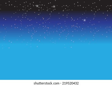 Abstract Silhouette Tree. Vector Illustration. EPS10