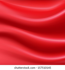Abstract silk fabric for backgrounds, satin mesh vector illustration