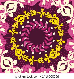 abstract silk scarf creative hijab design