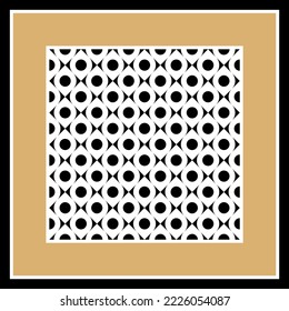 Abstract silk scarf design. Vector Illustration.