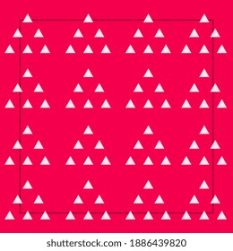 Abstract silk scarf pattern. Hijab design