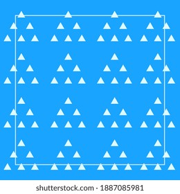Abstract silk scarf pattern. Hijab design