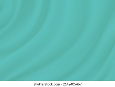 Abstract silk vector background luxury Pool Blue cloth or liquid wave. Abstract blue fabric texture background. Cloth soft wave. Creases of satin, silk, and Smooth elegant cotton.