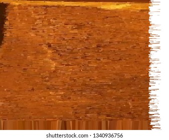 Abstract silken brown background with smooth and flowing lines
