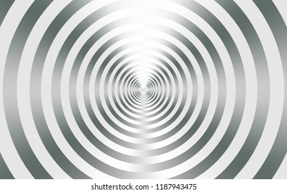 abstract silver background with the metallic texture of silver in concentric circles. targets concept, business goals concept for creative templates, backgrounds and surface designs