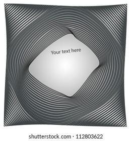 Abstract silver background with stripes