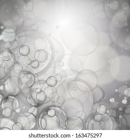 Abstract Silver Background - Vector Illustration, Graphic Design Editable For Your Design  