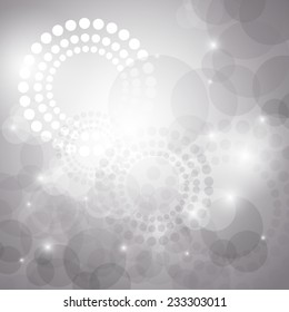 Abstract Silver Background - Vector Illustration, Graphic Design Useful For Your Design