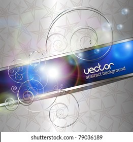 Abstract silver background, vector illustration.