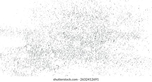 Abstract silver confetti foil splatter glitter on transparent background. Vector confetti for celebration with gray glitter festive background