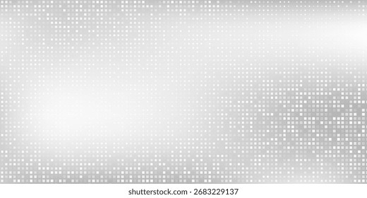 Fondo de papel de punto plateado Abstractas con textura de espejo de metal. Superficie de gradiente cromado con luz simple abstracto moderno