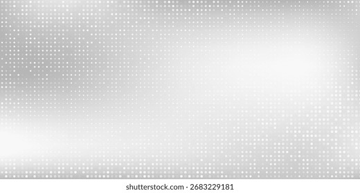 Abstractas fondo de lámina moderna de punto plateado con textura de espejo de metal. Superficie degradada de cromo con luz moderna abstracta simple