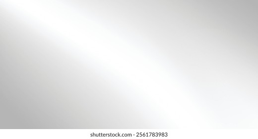 Abstract silver foil background with metal mirror texture. Chrome gradient surface art simple modern