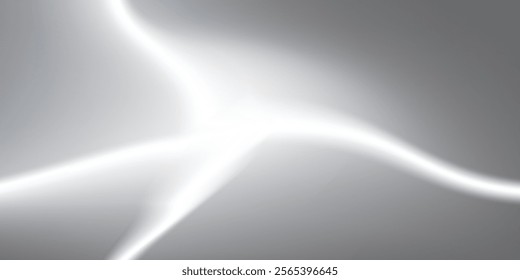 Abstract silver foil background with metal mirror texture. Chrome gradient surface with light gloss simple art