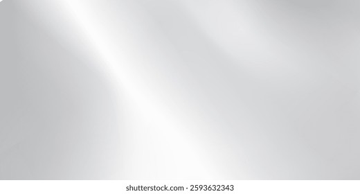 Abstract silver foil background with metal mirror texture. Chrome gradient surface background simple abstract modern