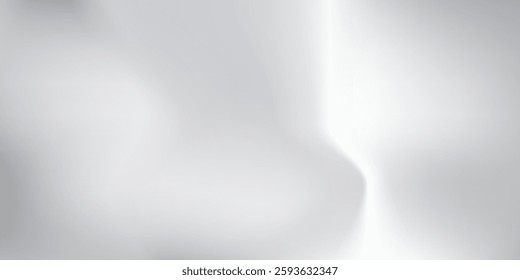 Abstract silver foil background with metal mirror texture. Chrome gradient surface background