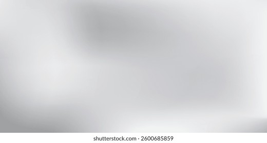 Abstract silver foil background with metal mirror texture. Chrome gradient surface abstract modern
