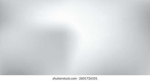 Abstract silver foil background with metal mirror texture. Chrome gradient surface backgroud
