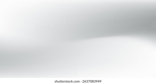 Abstract Silver foil background with metal mirror texture. Chrome gradient surface with light gloss background