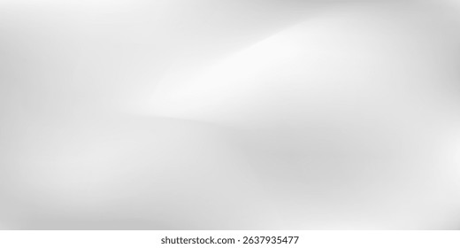 Abstract silver foil background with metal mirror texture. Chrome gradient surface with light gloss design abstract simple