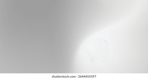 Abstrakter Hintergrund aus silberner Folie mit Metallspiegel-Textur. Chrome Farbverlauf Oberfläche Hintergrund Kunst einfach