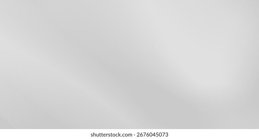 Abstract silver foil background with metal mirror texture. Chrome gradient surface background art simple