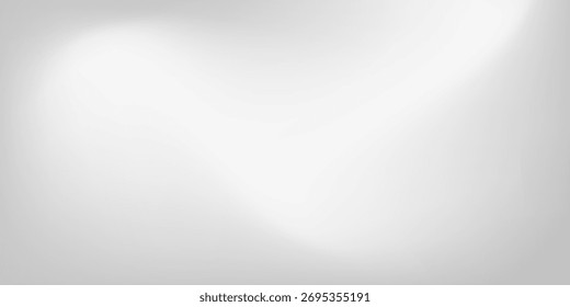 Fondo Abstractas de papel plateado con textura de espejo de metal. malla de gradiente de Vector gris liso