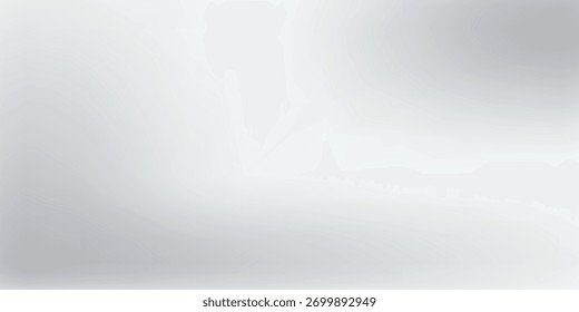 Abstrakter Hintergrund aus silberner Folie mit Metallspiegel-Textur. Chrome Farbverlauf-Oberfläche mit Licht Glanz moderne einfache abstrakte Kunst