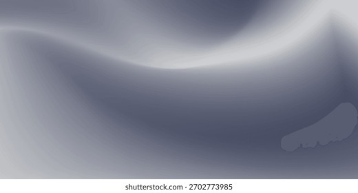 Abstract silver foil background with metal mirror texture. Chrome gradient surface background art simple