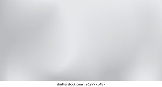 Abstract silver foil mesh background with metal mirror texture. Chrome gradient surface modern abstract simple