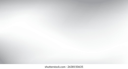 Abstract silver foil mesh background with metal mirror texture. Chrome gradient surface modern abstract simple