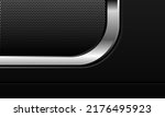 Abstract silver line curve grey circle mesh metallic design modern futuristic background vector illustration.