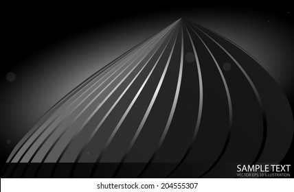 Abstract silver metal background design illustration - Vector silver shiny background illustration
