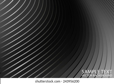 Abstract silver metal vector background template - Silver abstract background modern design template