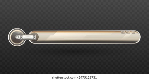 Abstract Silver Metallic Colored Lower Third Banner for Video Screen Broadcast Titles
