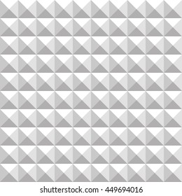 Abstract Silver Studded Seamless Pattern Background. Vector Illustration.