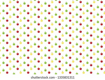 Abstract simple Apple background, simple flat design
