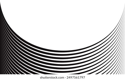 abstract simple arrow arch line pattern can be used background.