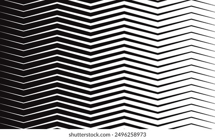 abstract simple arrow corner wave line pattern can be used background.